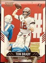 Panini Score Football Tom Brady #12 Tampa Bay Buccaneers 2021 Best Of All Time - £1.56 GBP