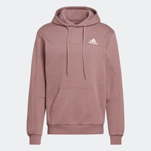 ADIDAS STADIUM FLEECE BADGE OF SPORT HOODIE  WONDER OXIDE SIZE MEDIUM - £46.32 GBP