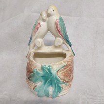 Morton Pottery Love Birds Wall Pocket Planter - $22.95