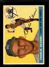 1955 Topps #188 Charlie Silvera Good Yankees Dp Nicely Centered *NY6313 - £4.39 GBP