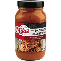 2 X Mikes Bolognese Pasta Sauce 700ml / 23.6 oz Each -From Canada- Free ... - £21.28 GBP