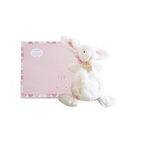 Doudou Et Compagnie Bonbon Flat Doudou Gift Box (Pink)  - $95.00
