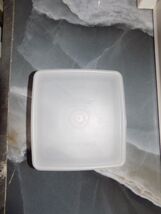 Vintage Tupperware #670-11 Square-A-Way Sandwich Keeper w/ #671-4 Sheer Lid - $8.00