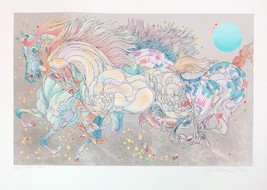 Guillaume Azoulay &quot;Stardust Silver Leaf&quot; Signed Limited Edition Serigraph COA - £578.35 GBP
