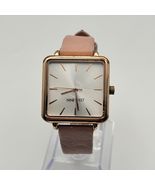 Nine West Rose Gold Square Dial Pink Leather 30mm Women’s Watch  - €16,64 EUR