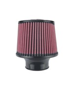 Injen 8-Layer Oiled Cotton Gauze Air Filter (Black/Red) - $85.67