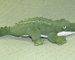 18&quot; AURORA SWAMPY ALLIGATOR Plush Stuffed Crocodile Ivory Wild Life Anim... - $22.50