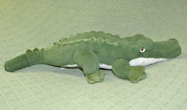 18&quot; Aurora Swampy Alligator Plush Stuffed Crocodile Ivory Wild Life Animal Toy - £17.98 GBP