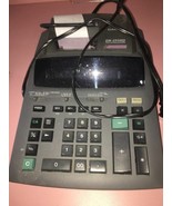 Casio DR-250HD Tax &amp; Exchange Electronic 2 color Printing Calculator Lar... - $58.29