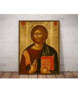 Jesus Christ King of Glory, Wall Art, Byzantine iconography, Poster and ... - £9.50 GBP+