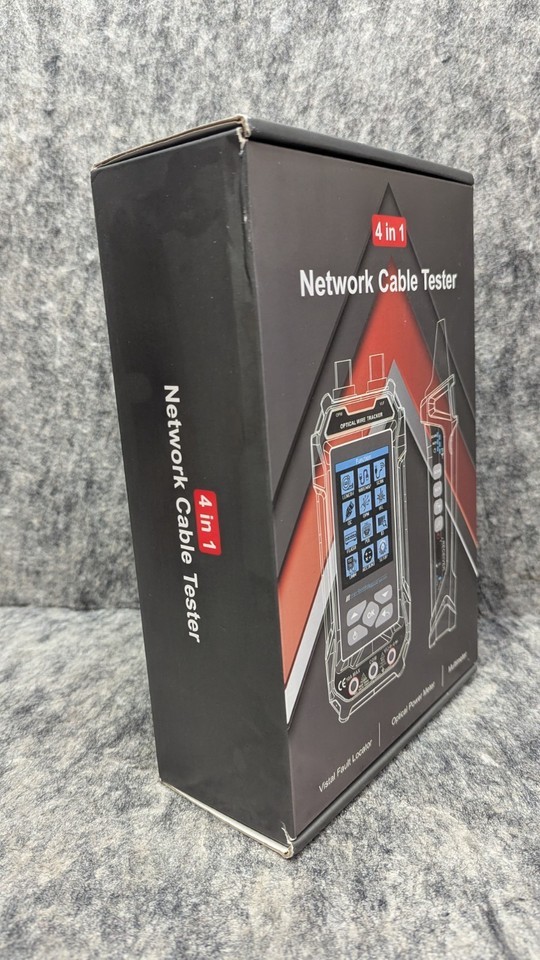 New/Sealed FIXCHIGO MT0003-RD Red Multifunctional Network Cable Tester Item image 4