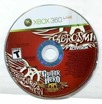 Guitar Hero Aerosmith Xbox 360 Video Game DISC ONLY music rock concert rhythm - £17.70 GBP