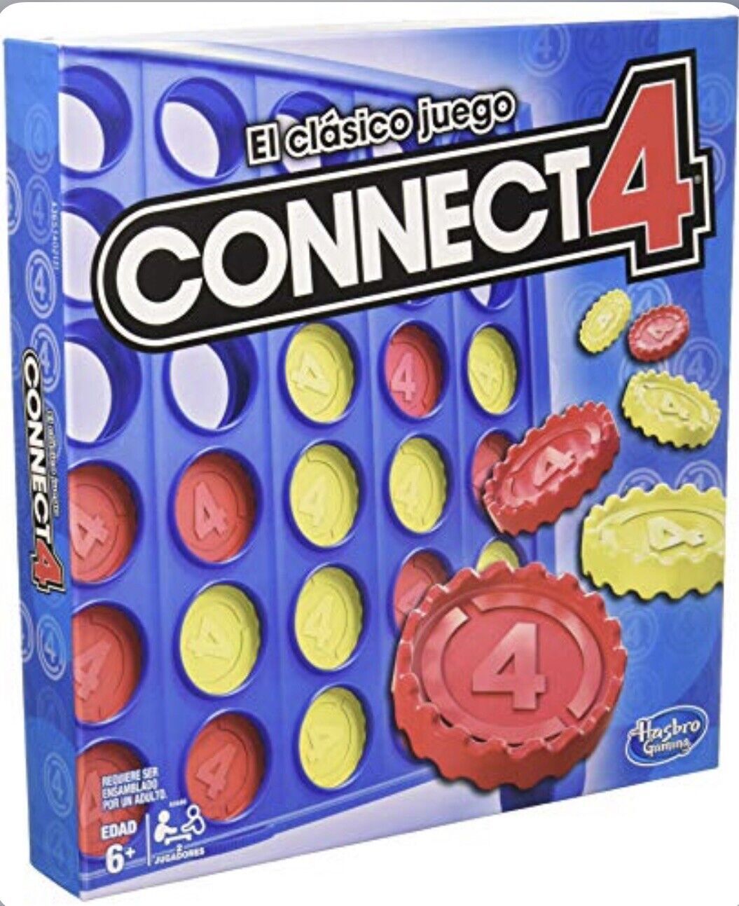 Primary image for Hasbro Gaming Connect 4 Game New Sealed In Spanish En Español