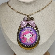 Hello Kitty Tarina Tarantino Pink Head Collection Special Edition Necklace - £70.78 GBP