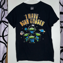 Disney Toy Story Alien Men&#39;s Graphic Black T-shirt &quot; I Have Been Chosen &quot; Medium - £9.25 GBP