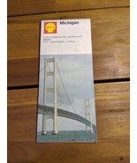 Vintage 1972 Shell Michigan Brochure Map - $16.19 CAD