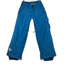 Burton Dryride Ski Snowboard Pants Girls Large 14/16 Blue Sugar &amp; Spice Insulate - £29.25 GBP