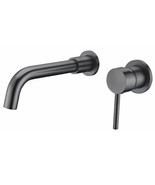 Single Hole Grey color Wall Mounted Bathroom sink Faucet mixer tap New  - $2,641.95 MXN