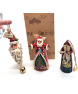Christmas Jim Shore Heartwood Creek Ornaments O Tannenbaum Sailboat, Dan... - $44.00