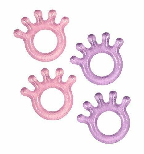 NEW Green Sprouts 4 Count Cool Hand Teether Pink - $12.25
