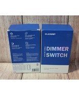 BLACK Elegrp Wiring Devices Slide Dimmer Rocker Switch DM19 Black, 2-PAC... - £23.11 GBP
