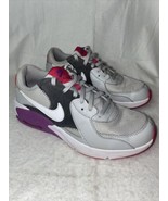 YOUTH NIKE AIR MAX EXCEE GS TRAINERS - CD6894 003 - Grey/Purple/White 7Y - £17.57 GBP