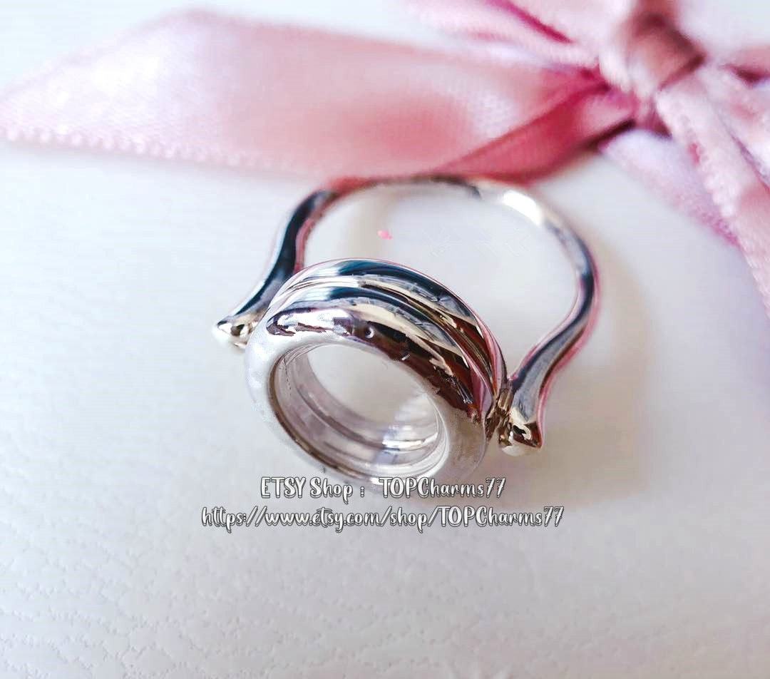 2018 Mother's Day Release Sterling Silver Floating Locket Ring Glass Ring