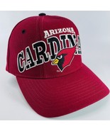 Starter NFL Arizona Cardinals Tri-Power Snapback Cap Hat Red Wool Logo V... - £59.06 GBP