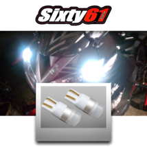 Motorcycle White LED Side Marker Light Parking Bulbs for Kawasaki Suzuki... - $19.99