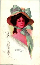 Vtg 1908 Cartolina Archie Gunn Artista Firmato - Taylor &amp; Platt Co. Ny - £7.33 GBP