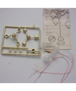 Vintage Chrysolite Minature Dollhouse Gaslight Chandelier Parts Kit  - $5.47 CAD