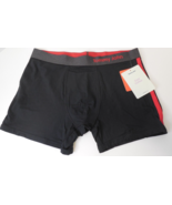 Tommy John Men's Large Cool Cotton Trunks Black Red Underwear New Pima Cotton - £23.26 GBP