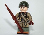 2nd Infantry Division American soldier D Day WW2 Custom Minifigure - $4.90
