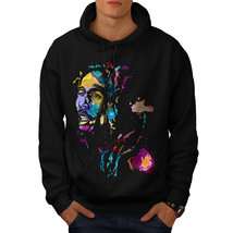 Wellcoda Cannabis 420  Colorful Mens Hoodie, Rasta Casual Hooded Sweatshirt - £25.69 GBP+