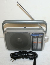 Vintage Panasonic RF-2400 Am/Fm Transistor Personal Portable Radio w/ AC Cord - £34.36 GBP