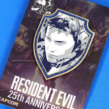 Resident Evil Chris Redfield 25th Anniversary Enamel Pin Figure - £11.64 GBP