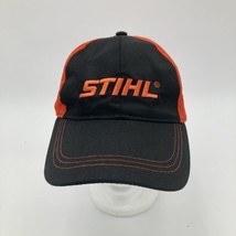 Stihl Hat Cap Black/Orange Outfitters Apparel Officially Licensed - £11.89 GBP