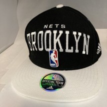 NBA Draft Cap Hat Brooklyn Nets Adidas Adjustable  New Condition - £14.82 GBP