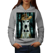 Wellcoda Greyhound Cute Funny Funny Womens Hoodie - £30.26 GBP