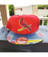 NEW ST LOUIS CARDINALS  HAT NEW ERA 59FIFTY LEATHER BRIM SNAPBACK CAP - $27.52