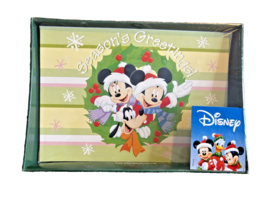 Vintage Disney Christmas Cards Mickey Minnie Mouse  Box Of 10 Sealed - £8.73 GBP