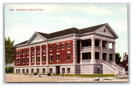 Elks Home Building Cheyenne Wyoming WY UNP DB Postcard P20 - £2.13 GBP