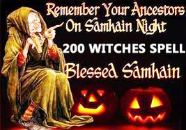 Halloween Oct 31ST 200+ Witches Gain Your Ancestors Strengths Ceremony Witch - £105.20 GBP