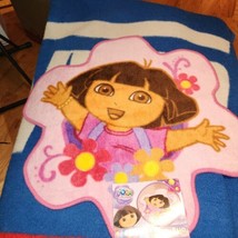 NEW 25&quot; x 25&quot; Dora the Explorer room rug, diecut great for playrooms, be... - £15.39 GBP