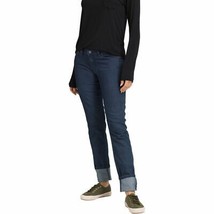 New NWT Womens 14 32 Prana Kara Jeans Skinny Dark Blue Indigo Stretch Organic - £88.03 GBP