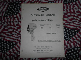 1966 Ouest Bend Chrysler Hors-Bord 10 HP Parties Catalogue - £14.93 GBP