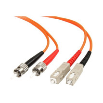 Startech.Com FIBSTSC2 2M Multimode Fiber Optic Cable OM1 ST/SC 10G Lszh Fiber Ca - £39.42 GBP