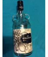 THE KRAKEN BLACK SPICED RUM EMPTY BOTTLE with CAP - 750ml - Free Ship - $312.13 MXN