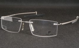 Paulo Pilipe 101 01 Silver Grey /Black Unique Rare Eyeglasses Glasses 53-17-150 - £96.98 GBP