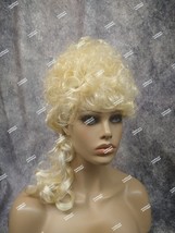Blonde Colonial Belle Wig Southern Miss Debutante Victorian Lady Saloon ... - $14.95